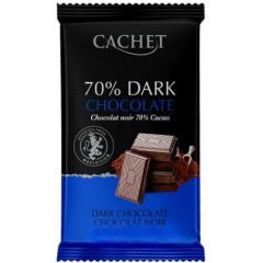 Cachet Шоколад чорний Extra Dark (70% cacao) - 300 g