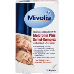 Mivolis Melatonin Plus Schlaf Komplex Комплекс для сну з мелатоніном і валеріаною
