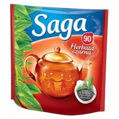Чай чорний пакетований Saga Herbata czarna 100 шт