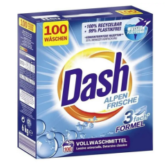 Пральний порошок Dash Alpen Frische 6 kg 100 прань