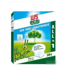 Органічні таблетки для посудомийних машин Eco W5 Eco Geschirr-Reiniger Tabs nature 30 шт/уп