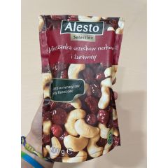 Мікс горіхів Alesto кешю і журавлина 200gП01533