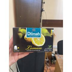 чай чорний з лимоном пакети 20шт