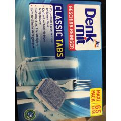 Таблетки для посудомийної машинки Denk mit 65т