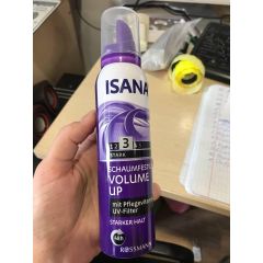 Піна для укладання волосся Isana 3