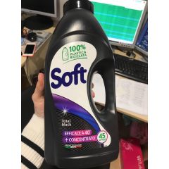 Гель для прання Soft total black