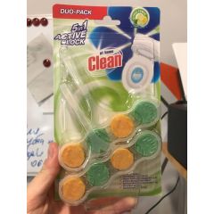 Блок для туалето з цитрусовим запахом