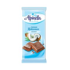 Alpinella Шоколад молочний Coconut - 90 g
