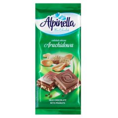 Alpinella Шоколад молочний Peanuts - 90 g