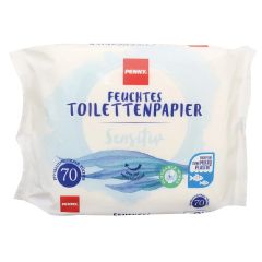 Вологий туалетний папір Penny Sensitiv
